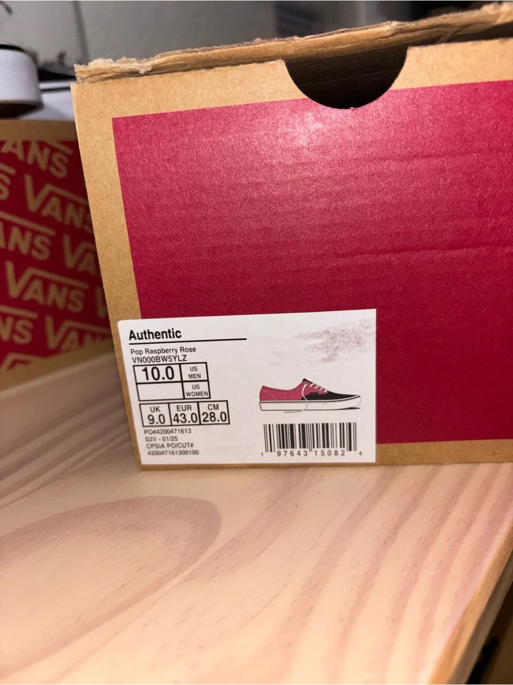 Vans Authentic sz 10.0 Men’s 11.5 Women’s